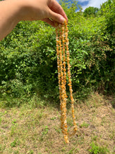 Charger l&#39;image dans la galerie, Perles en aventurine jaune, forme chips
