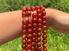 Charger l&#39;image dans la galerie, Perles en cornaline / agate rouge entre 4 et 14mm CAU

