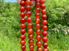 Charger l&#39;image dans la galerie, Perles en cornaline / agate rouge entre 4 et 14mm CAU
