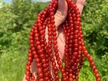 Charger l&#39;image dans la galerie, Perles en cornaline / agate rouge entre 4 et 14mm CAD

