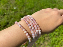Charger l&#39;image dans la galerie, Perles en agate fleurie entre 6 et 10mm AFD
