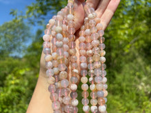 Charger l&#39;image dans la galerie, Perles en agate fleurie entre 6 et 10mm AFD
