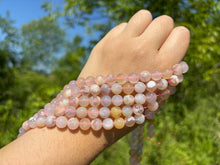 Charger l&#39;image dans la galerie, Perles en agate fleurie entre 6 et 10mm AFD
