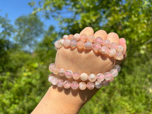 Charger l&#39;image dans la galerie, Perles en agate fleurie entre 6 et 10mm AFD
