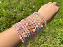 Charger l&#39;image dans la galerie, Perles en agate fleurie entre 6 et 10mm AFD
