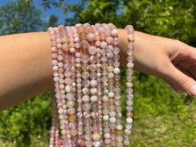 Charger l&#39;image dans la galerie, Perles en agate fleurie entre 6 et 10mm AFD
