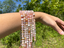 Charger l&#39;image dans la galerie, Perles en agate fleurie entre 4 et 10mm AFU
