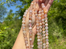 Charger l&#39;image dans la galerie, Perles en agate fleurie entre 4 et 10mm AFU
