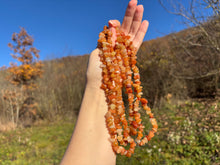 Charger l&#39;image dans la galerie, Perles en aventurine orange, forme chips
