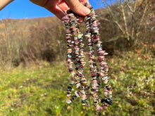 Charger l&#39;image dans la galerie, Perles en tourmaline multicolore, forme chips
