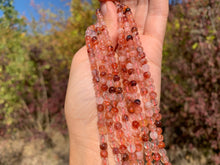 Charger l&#39;image dans la galerie, Perles en quartz hématoïde rouge entre 4 et 12mm
