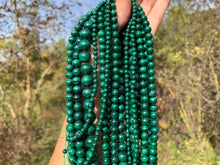 Charger l&#39;image dans la galerie, Perles en malachite entre 4 et 10mm MU
