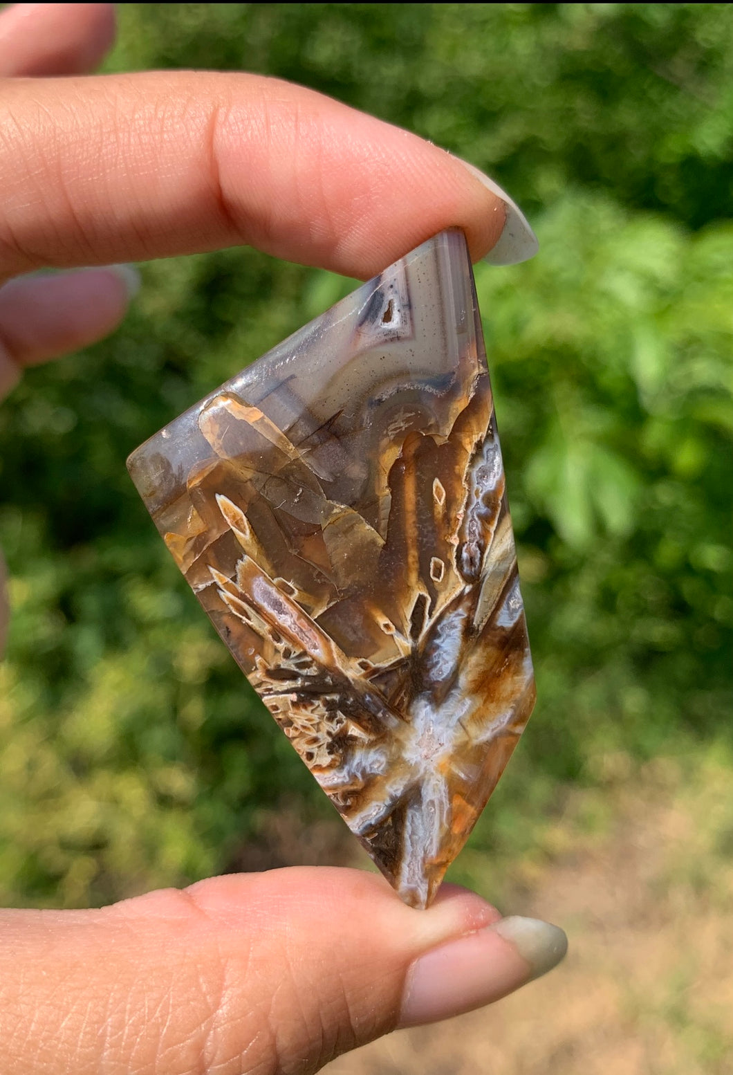 VENDU Agate sagénitique 21