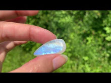 Charger et lire la vidéo dans la visionneuse de la Galerie, VENDU Labradorite &quot;blanche&quot; d&#39;Inde 20
