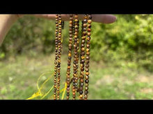 Charger et lire la vidéo dans la visionneuse de la Galerie, Perles en oeil de tigre facettées entre 2 et 4mm
