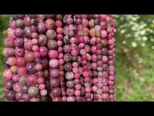 Charger et lire la vidéo dans la visionneuse de la Galerie, Perles en rhodonite entre 4 et 8mm
