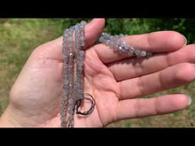 Charger et lire la vidéo dans la visionneuse de la Galerie, Perles en labradorite facettée entre 2 et 4mm
