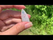 Charger et lire la vidéo dans la visionneuse de la Galerie, VENDU Labradorite &quot;blanche&quot; d&#39;Inde 26
