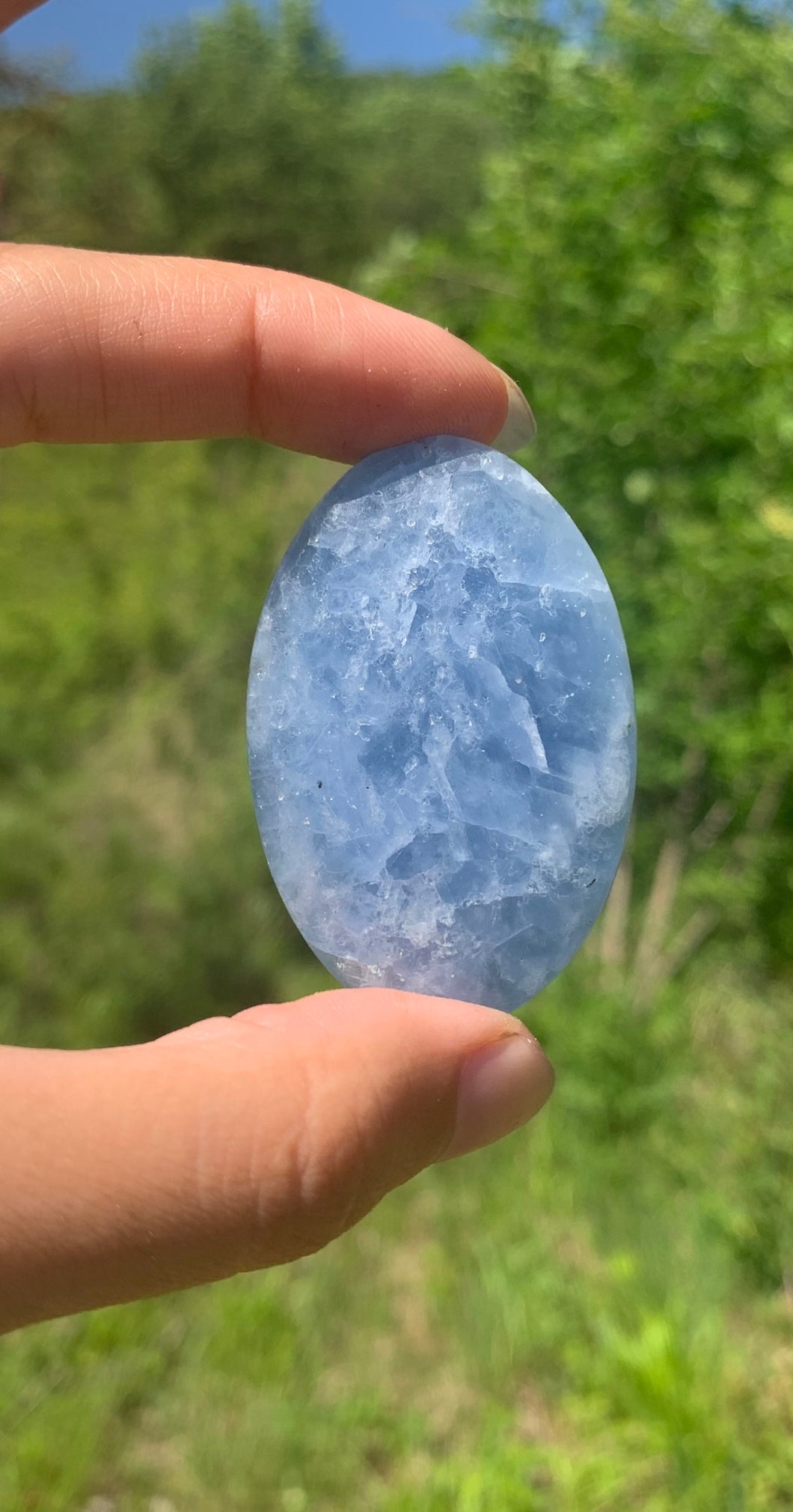 VENDU Calcite bleue 5