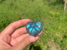 Charger l&#39;image dans la galerie, VENDU Coeur labradorite 19
