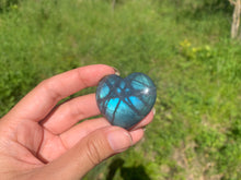 Charger l&#39;image dans la galerie, VENDU Coeur labradorite 19
