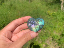 Charger l&#39;image dans la galerie, VENDU Coeur labradorite 19
