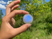 Charger l&#39;image dans la galerie, VENDU Labradorite blanche d&#39;Afrique 14
