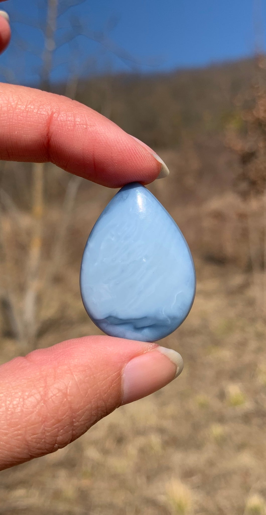 VENDU Opale bleue 9