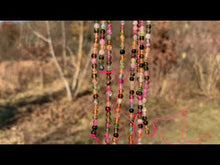 Charger et lire la vidéo dans la visionneuse de la Galerie, Perles en tourmaline multicolore entre 3 et 4mm

