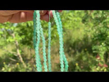 Charger et lire la vidéo dans la visionneuse de la Galerie, Perles en aventurine verte entre 4 et 14mm
