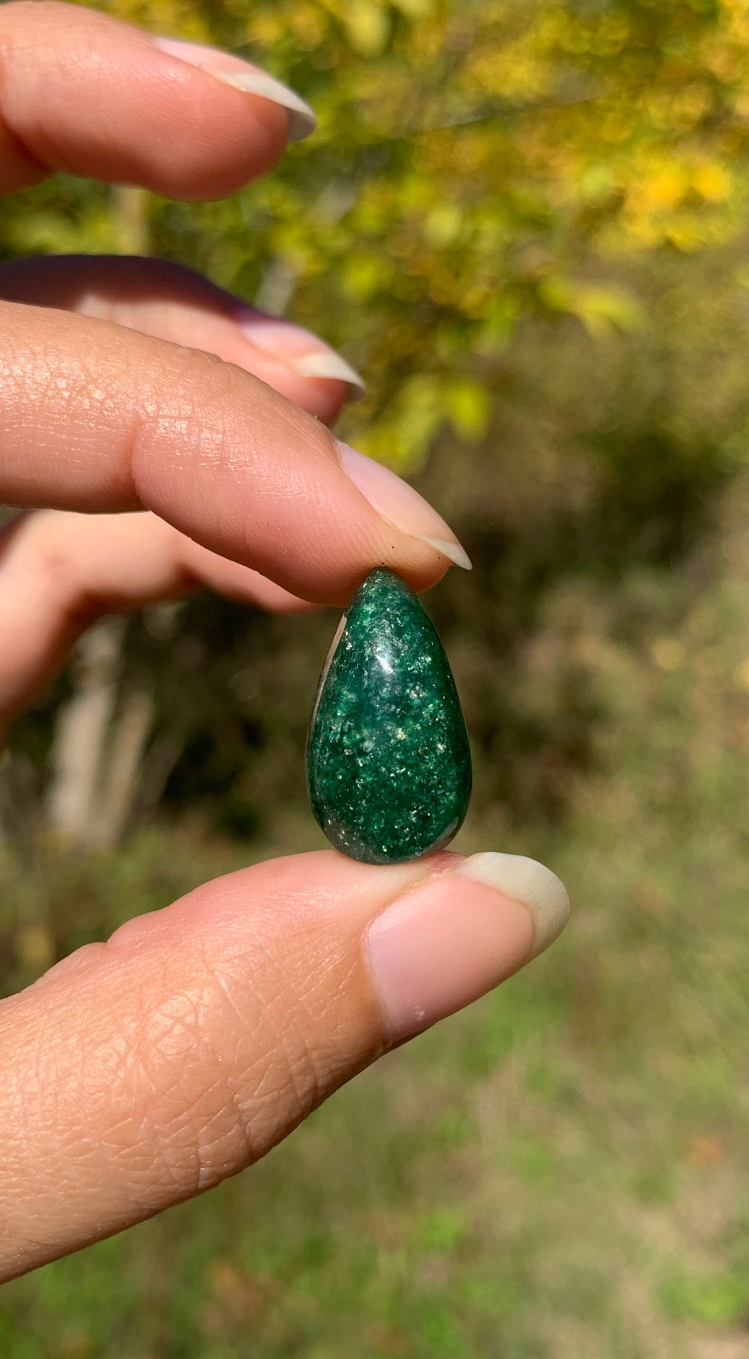 VENDU Aventurine verte 12