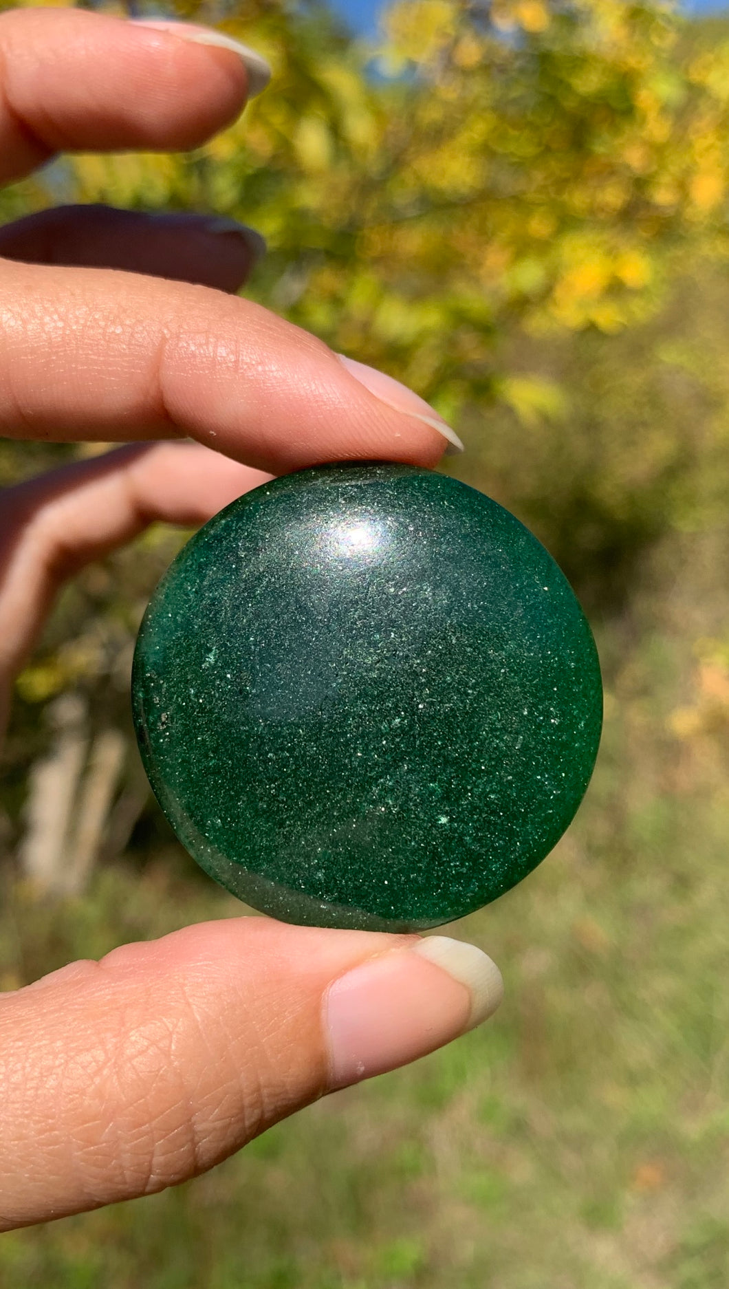 VENDU Aventurine verte 13