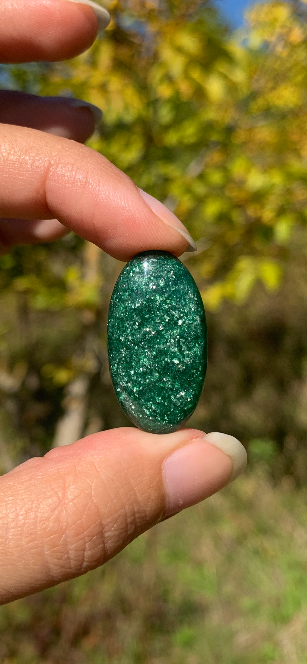 VENDU Aventurine verte 11