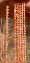 Charger l&#39;image dans la galerie, Perles en pierre de soleil facettées entre 2 et 4mm PSU
